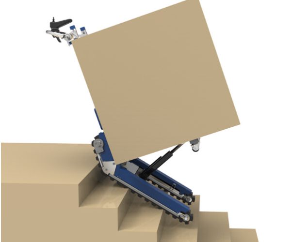 Traslado de pianos máquina oruga sube escaleras para elementos muy pesados